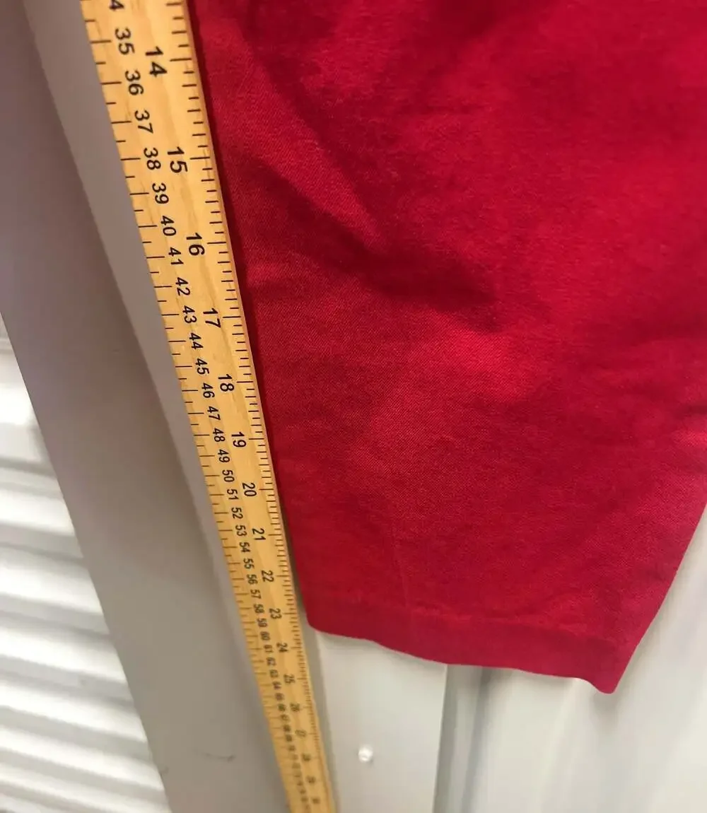 Old Navy Pixie Ankle Pants in Red